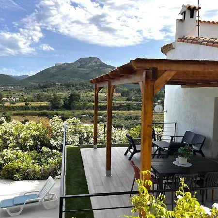 Willa Relax24 -xl-pool, Privacy & Superb Views Alcalalí